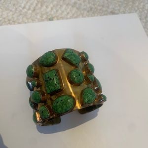 Bendall Cuff-Green Turquoise